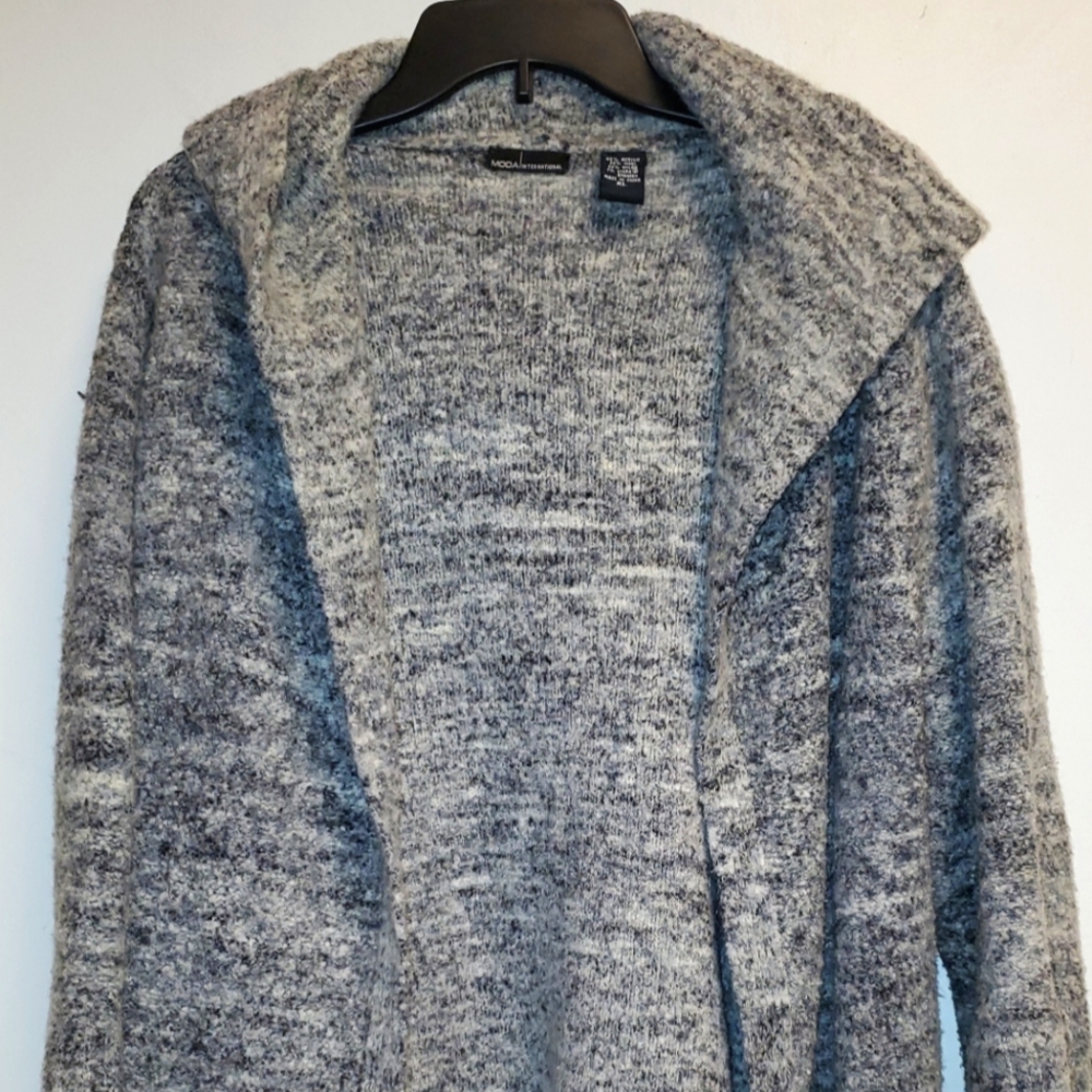 Moda International open sweater